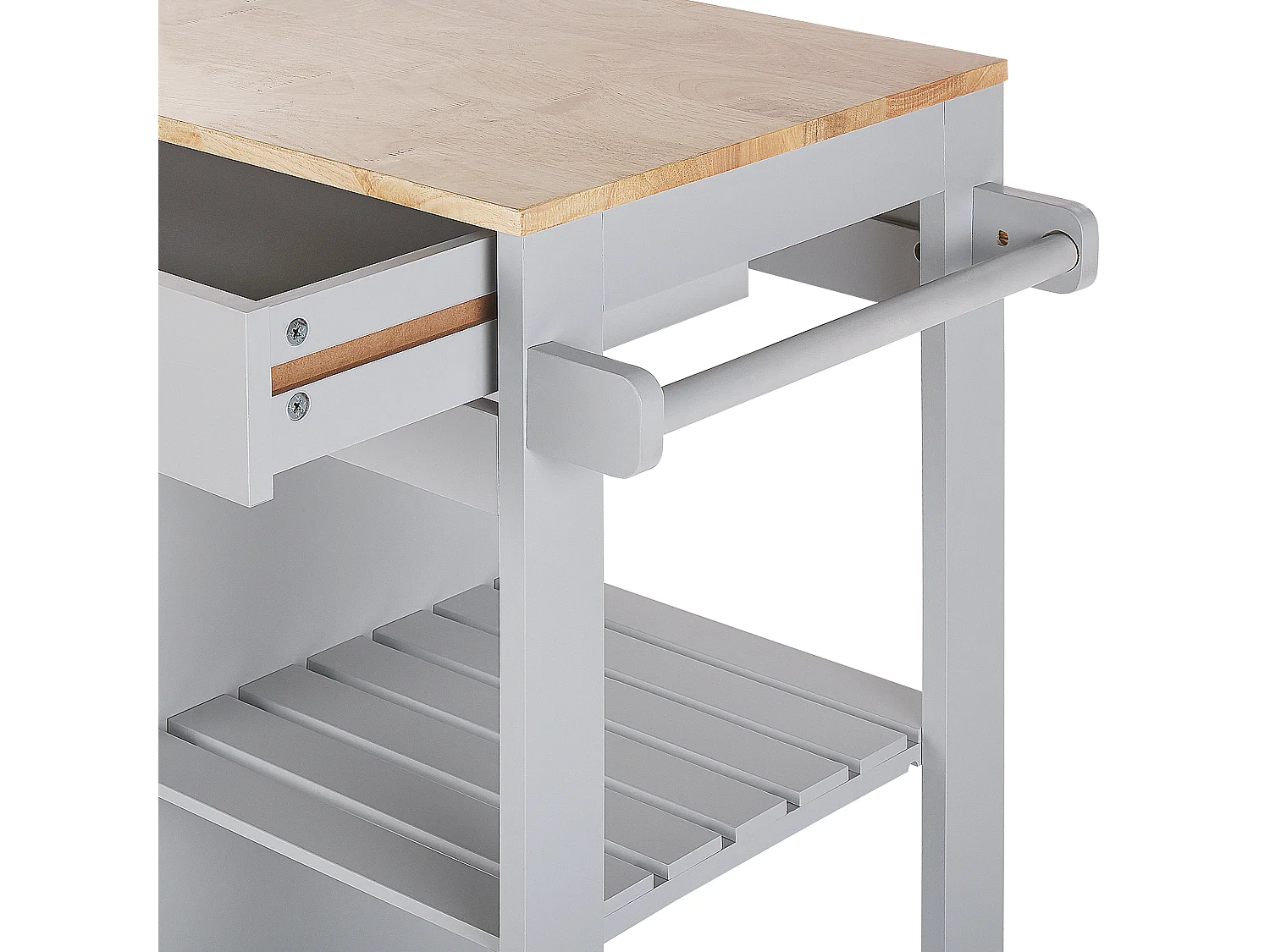 Carrito de cocina TRAPANI Gris