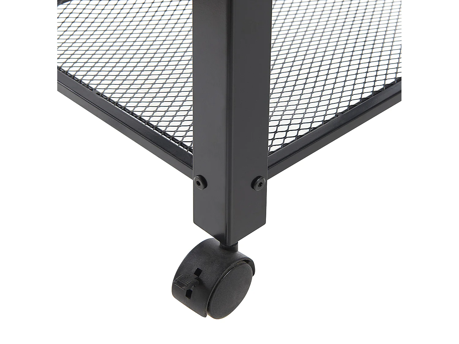 Keukentrolley BOLZANO Bruin/zwart