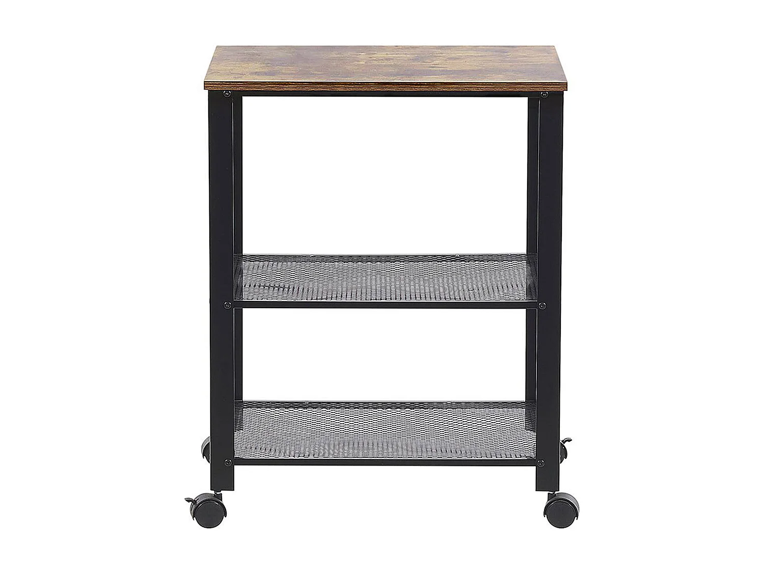 Chariot de cuisine BOLZANO Marron/noir