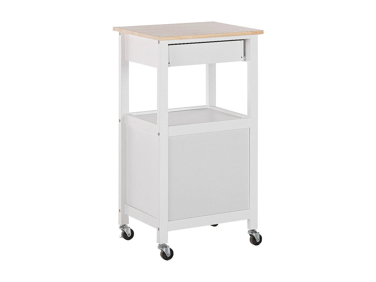 Allzweck Servierwagen Landhausstil weiß Fach / Schrank / Schublade Siena