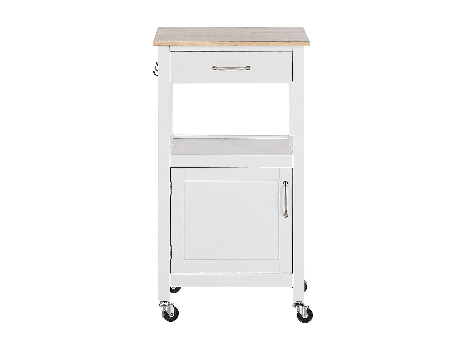 Allzweck Servierwagen Landhausstil weiß Fach / Schrank / Schublade Siena