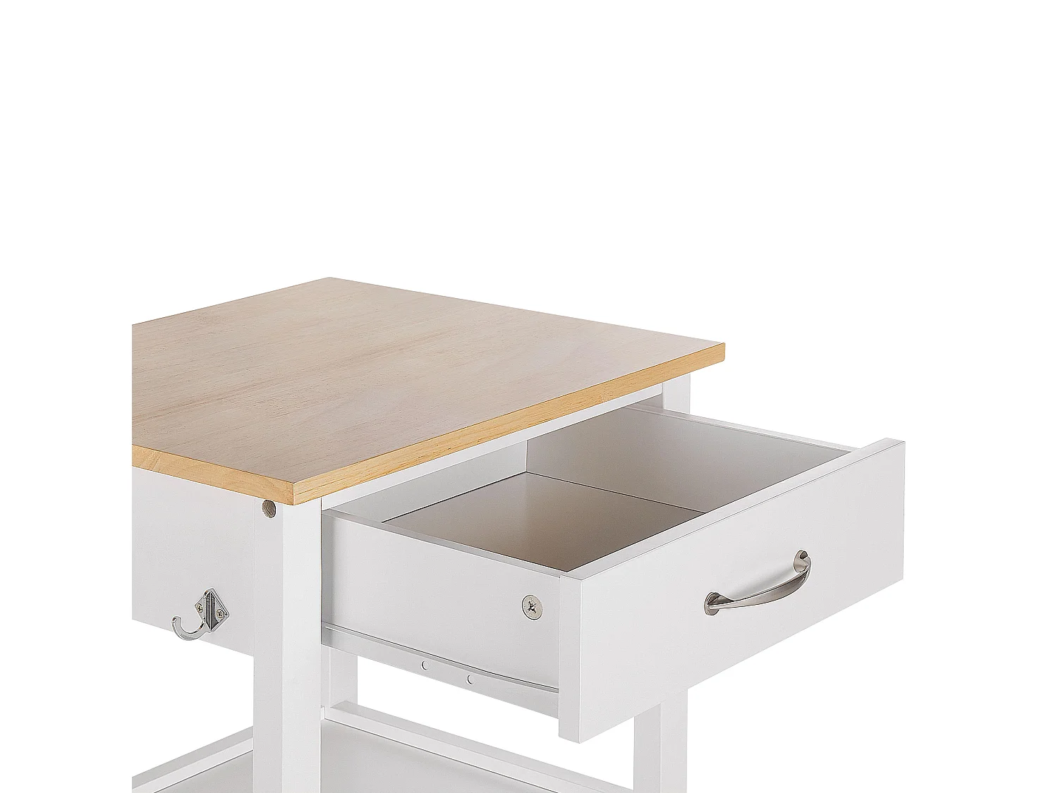 Allzweck Servierwagen Landhausstil weiß Fach / Schrank / Schublade Siena