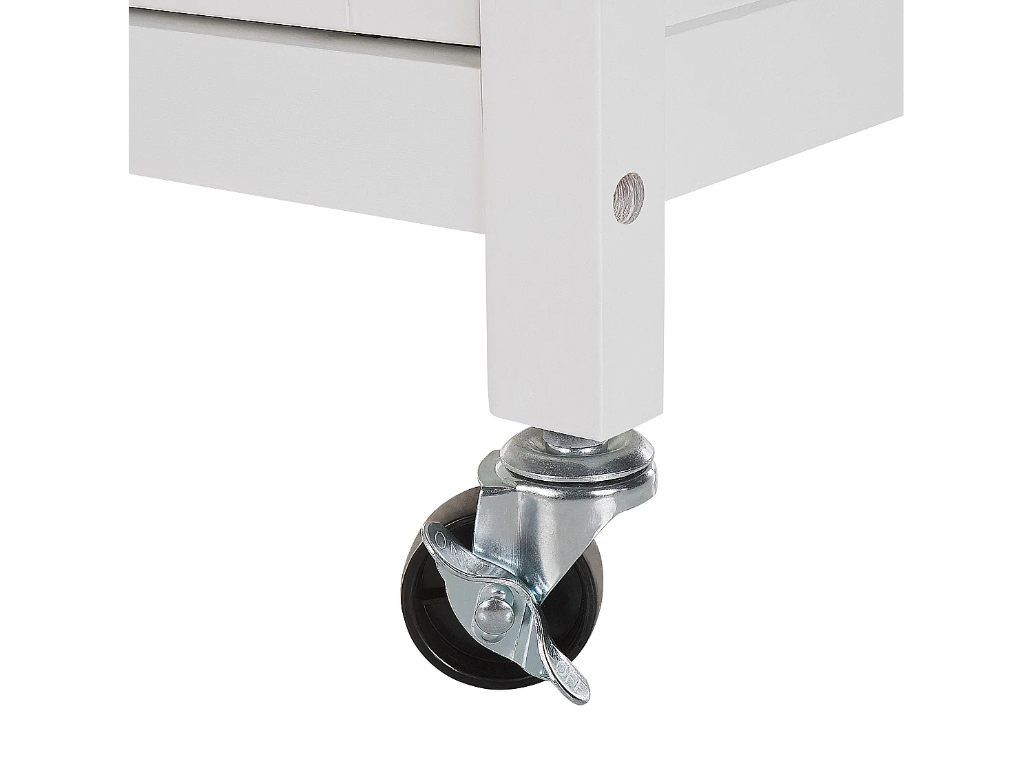 Allzweck Servierwagen Landhausstil weiß Fach / Schrank / Schublade Siena