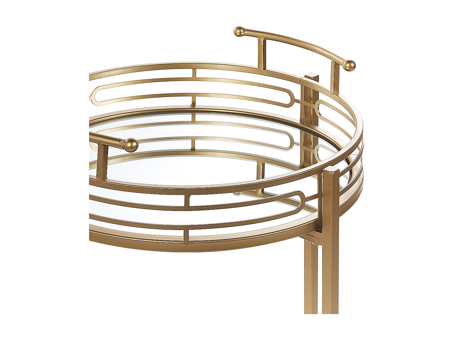 Carrito de cocina FARLEY Metal Dorado