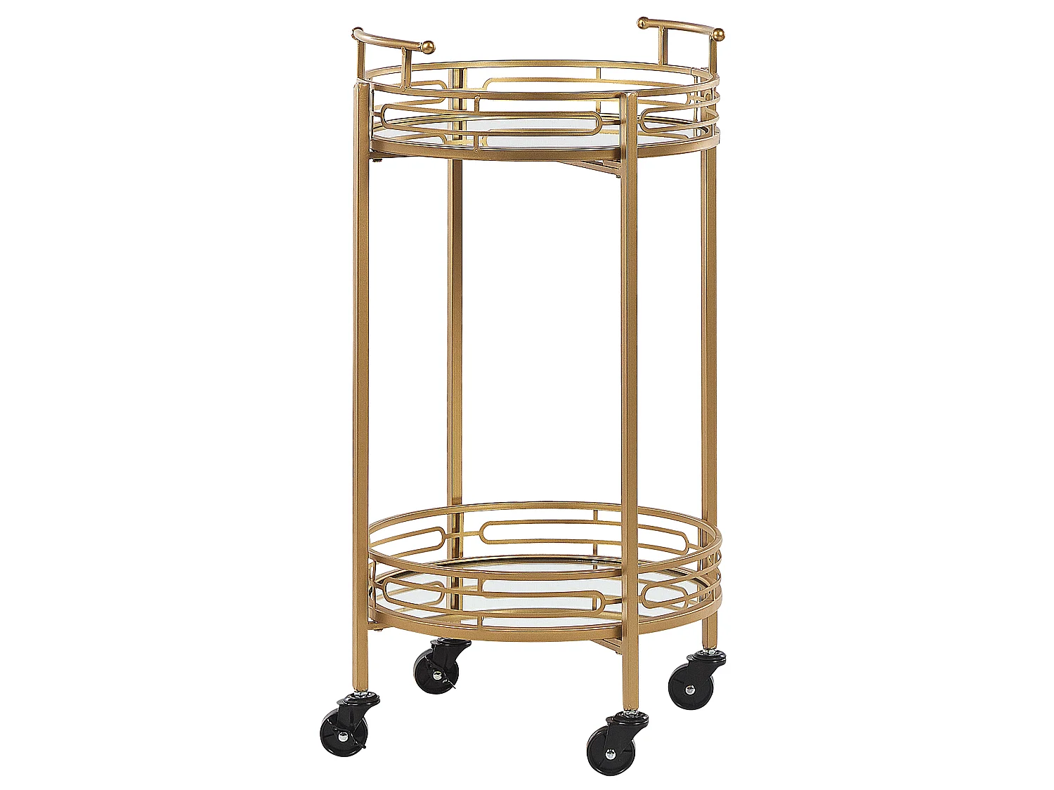 Kitchen Trolley FARLEY Metal Gold