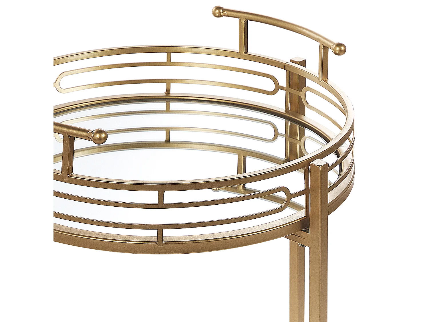 Kitchen Trolley FARLEY Metal Gold