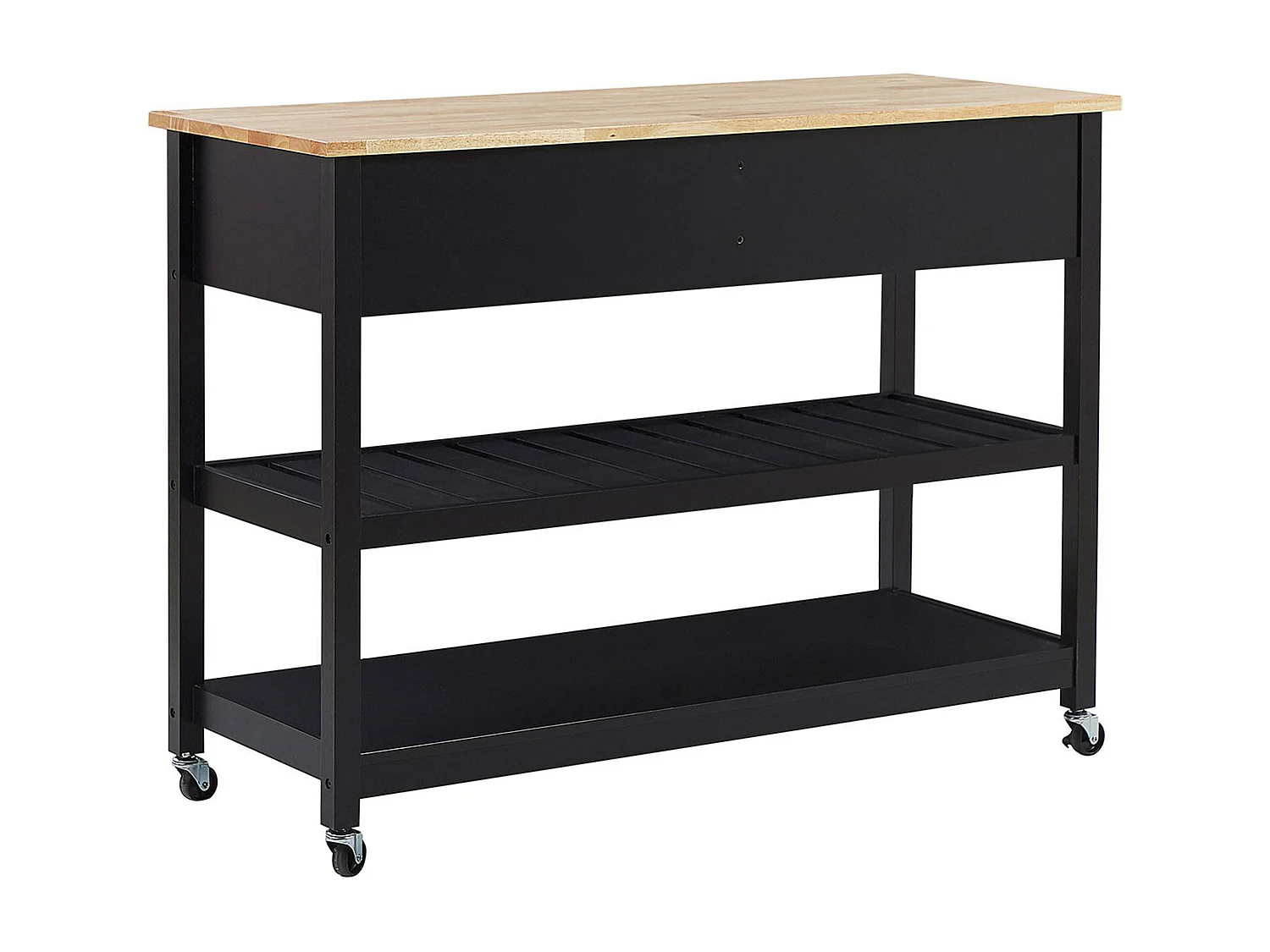 Keukentrolley NAVARINO Hout Zwart