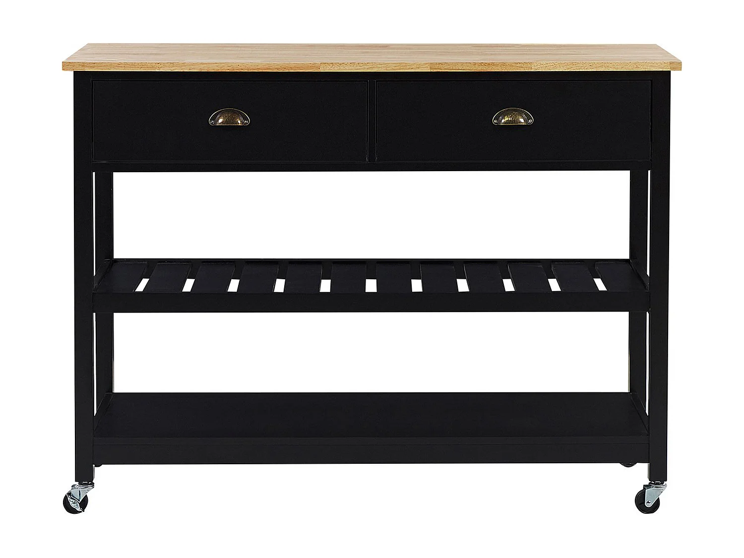 Chariot de cuisine NAVARINO Bois Noir