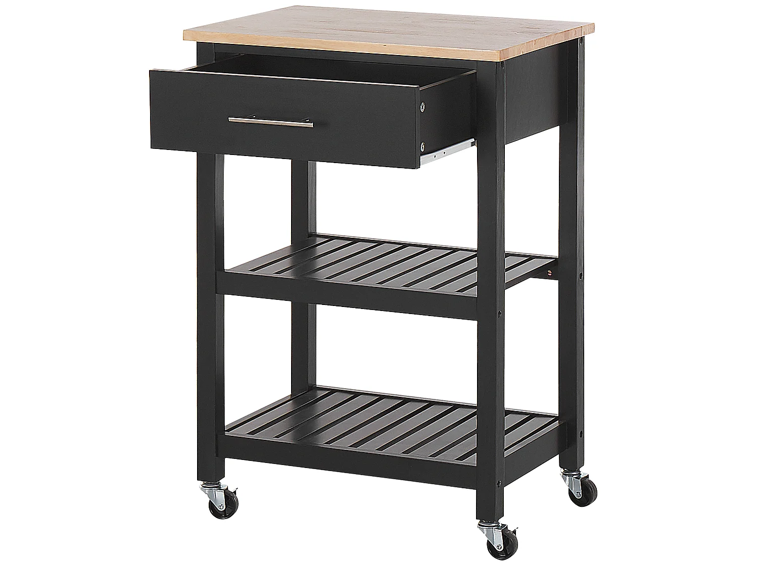 Chariot de cuisine HIUMA Bois Noir