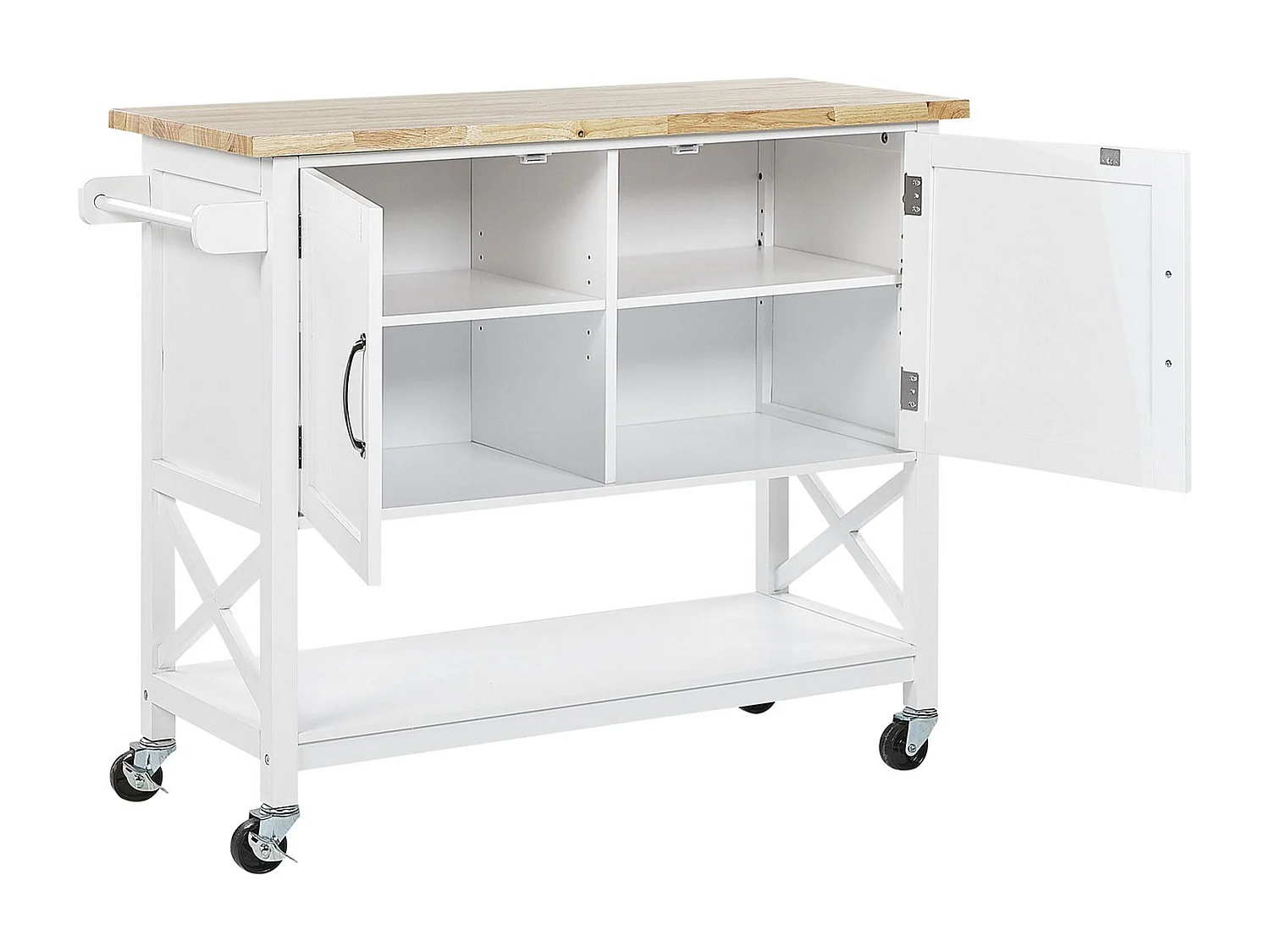 Chariot de cuisine MELE Blanc