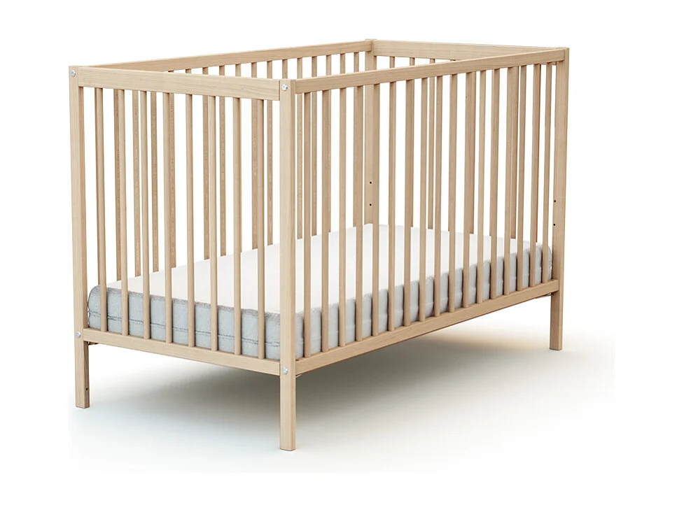 Babybett ESSENTIEL Holz Buche Natur 60 x 120