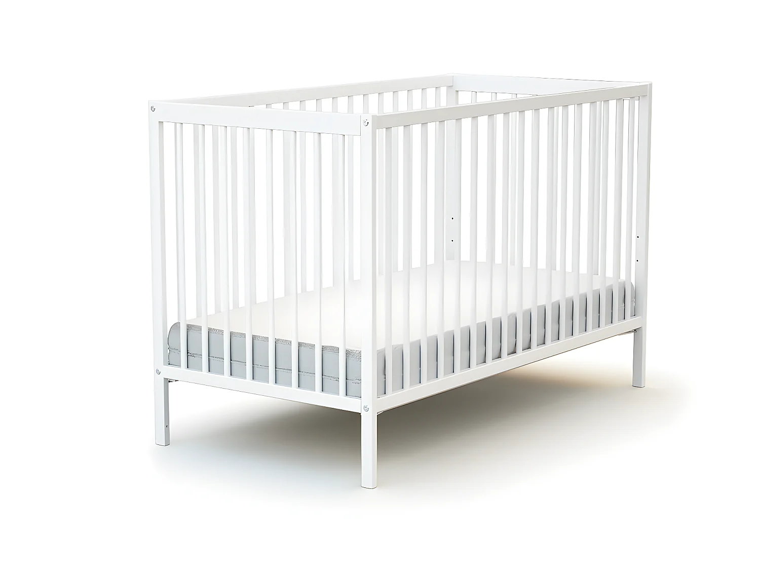 Lit bébé 60x120 blanc