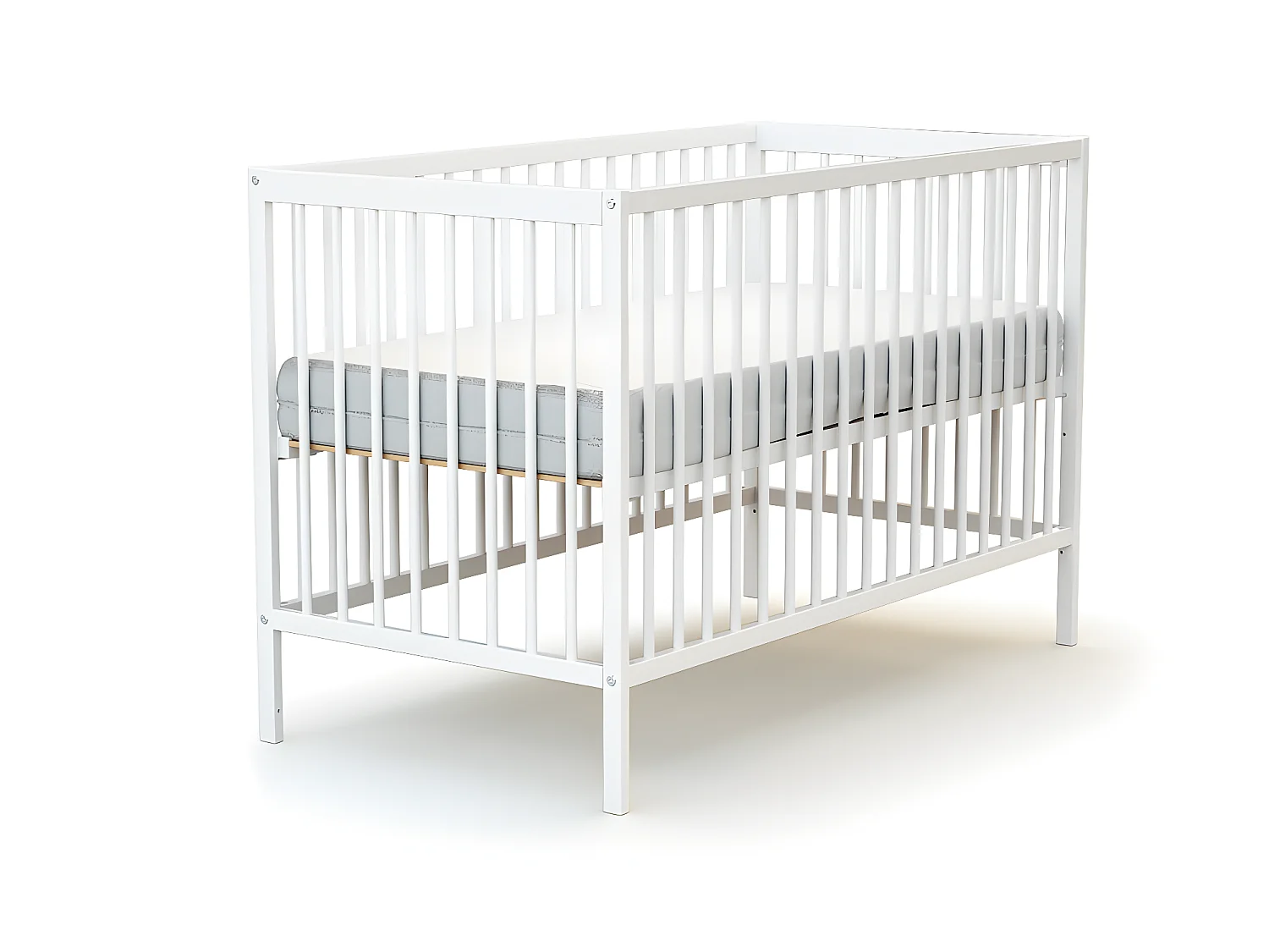 Lit bébé 60x120 blanc