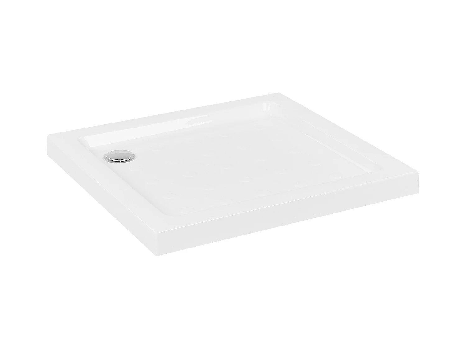 Bac de douche ESTELI 90 x 90 x 7 cm Blanc
