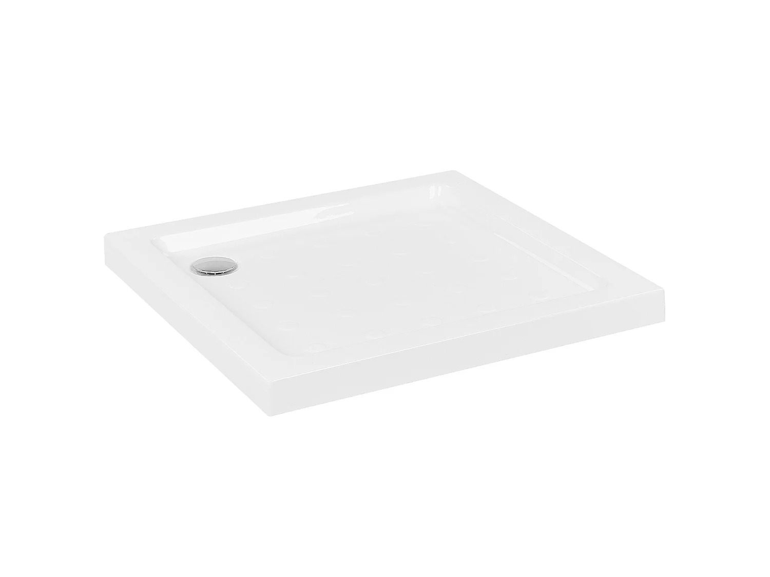 Douchebak ESTELI 90 x 90 x 7 cm Wit