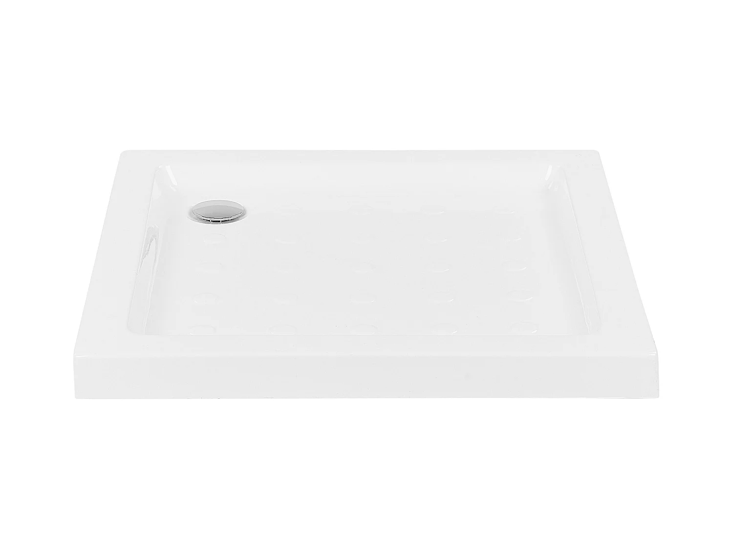 Douchebak ESTELI 80 x 80 x 7 cm Wit