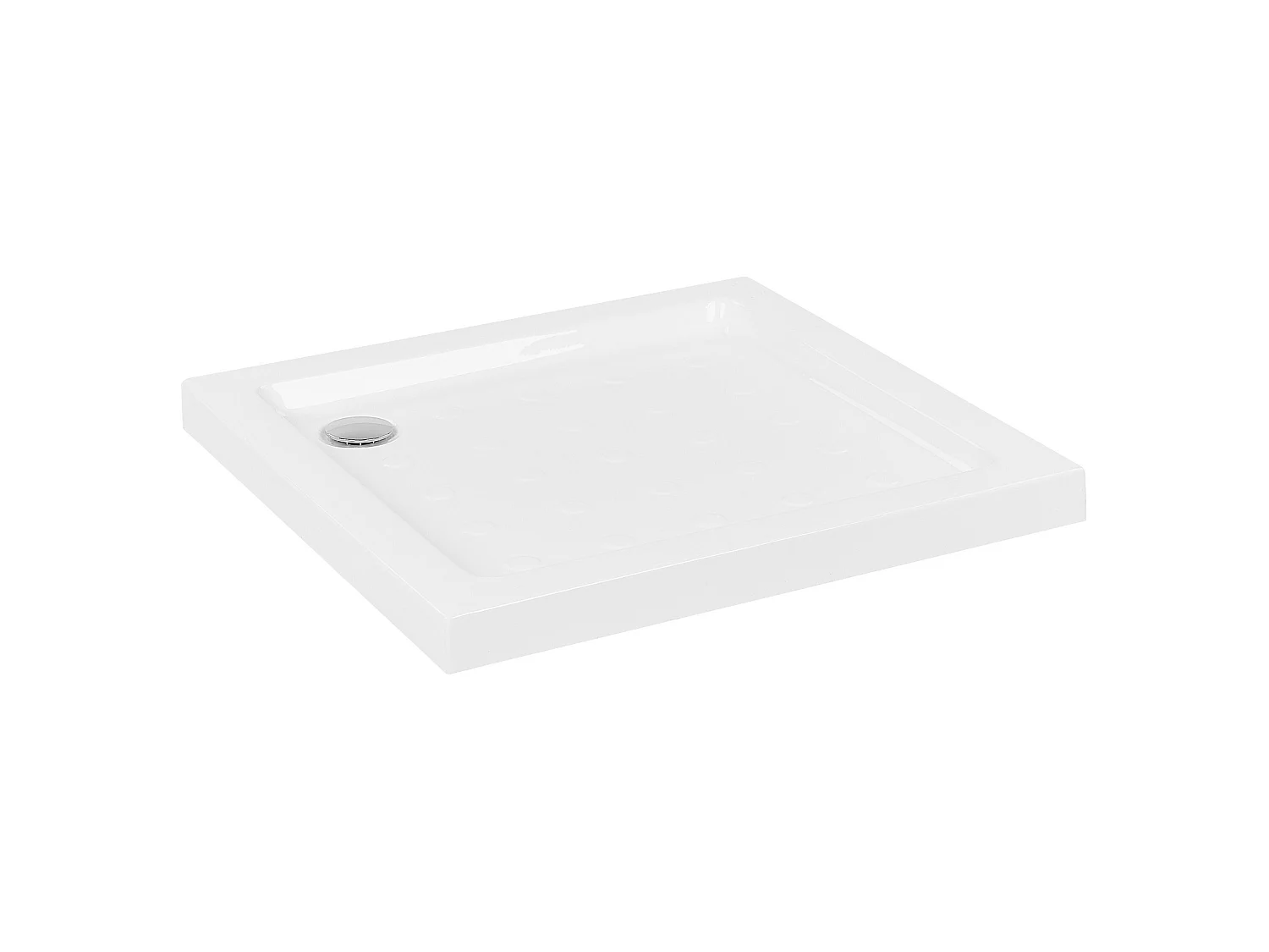 Douchebak ESTELI 80 x 80 x 7 cm Wit