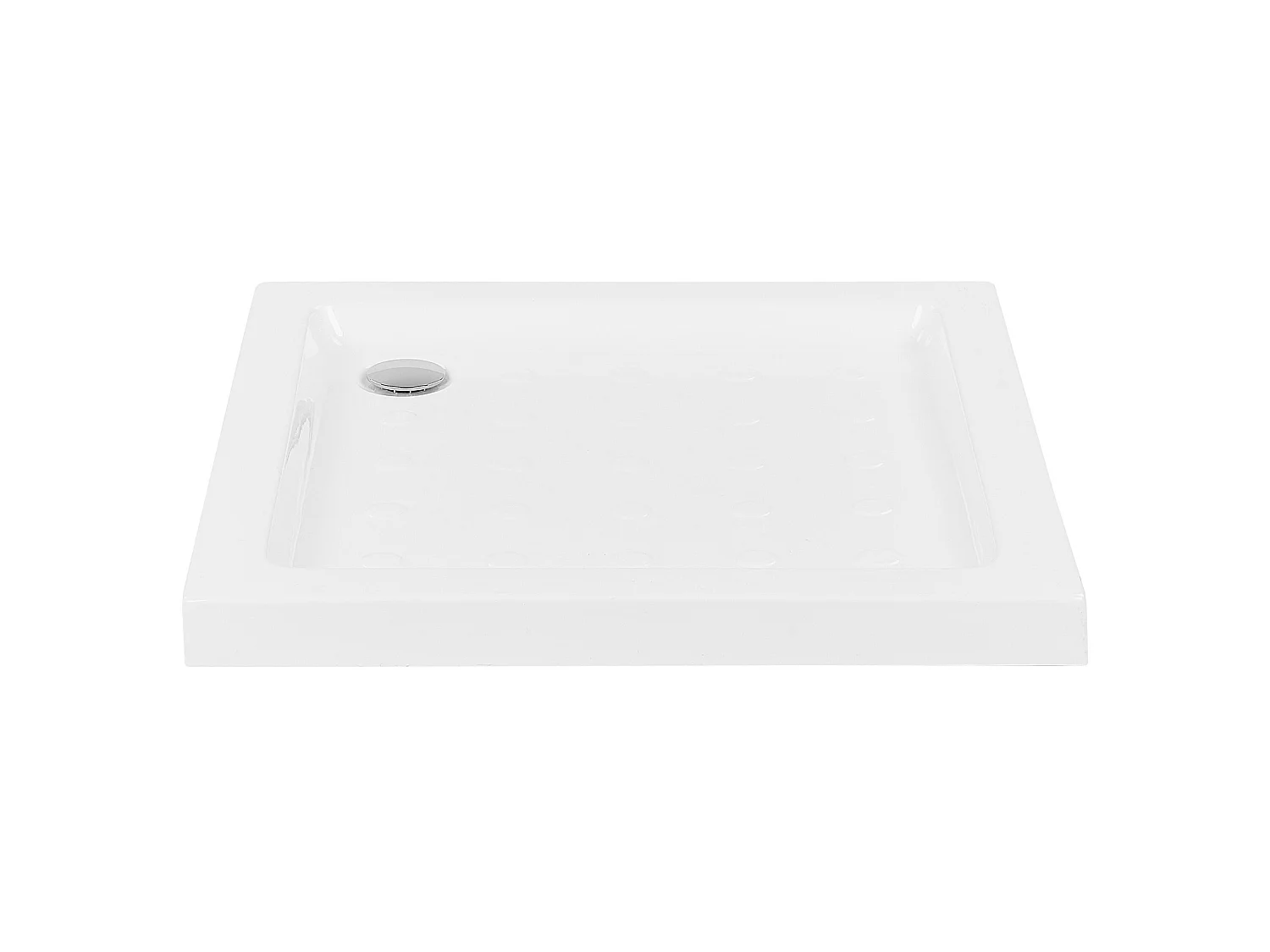 Douchebak ESTELI 80 x 80 x 7 cm Wit
