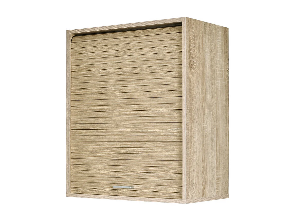 Meuble de Cuisine Chêne 2 Etagères L 60 H 72 P 35 cm