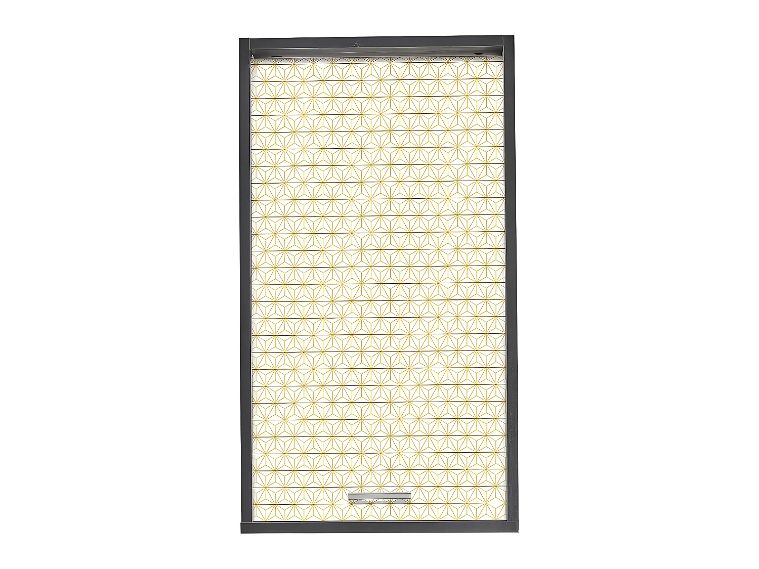 Meuble Cuisine Noir 40x72 Face Imprimée - Coloris Rideau: Ciel étoilé jaune 520