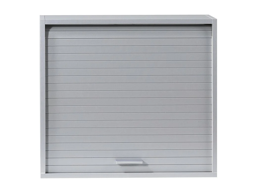 Meuble Cuisine Alu 1 Rideau 1 Etagère Largeur 60 H 53.6 P 25 cm