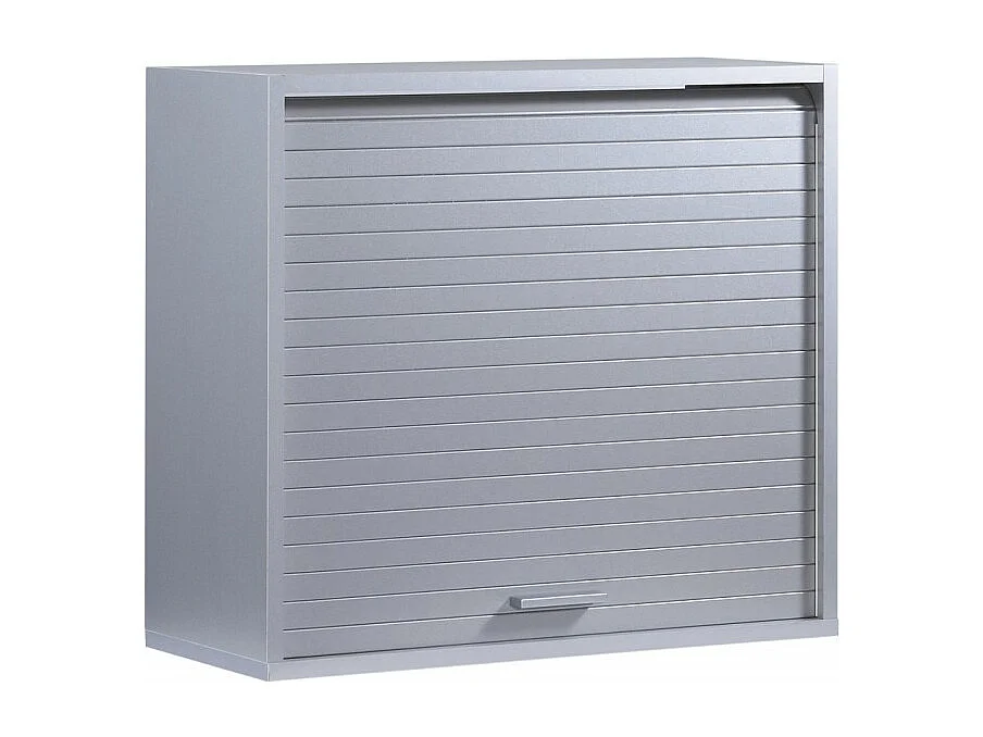 Meuble Cuisine Alu 1 Rideau 1 Etagère Largeur 60 H 53.6 P 25 cm