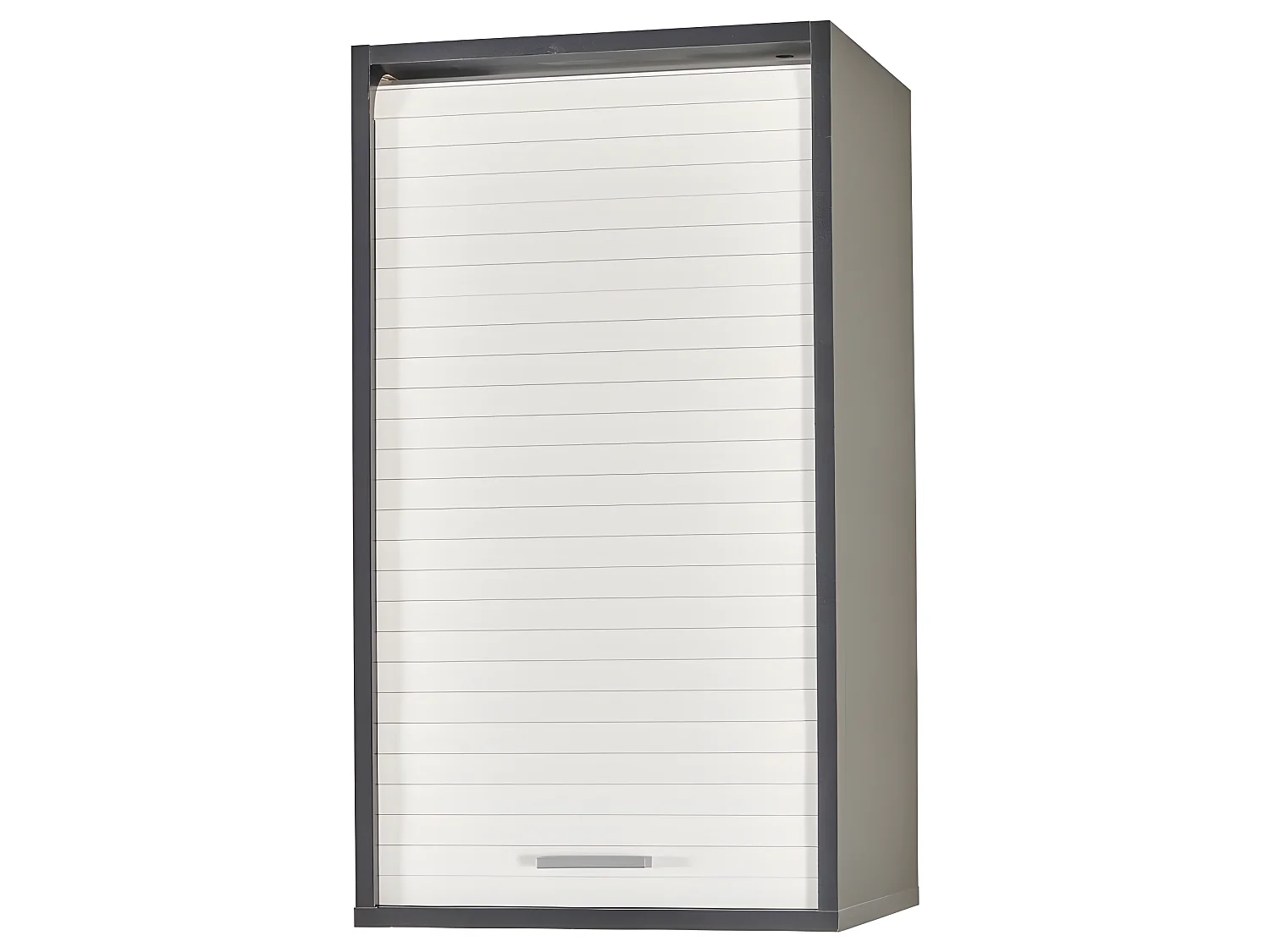 Meuble Cuisine Noir Bicolore 40 cm H 72 cm - Coloris: Blanc