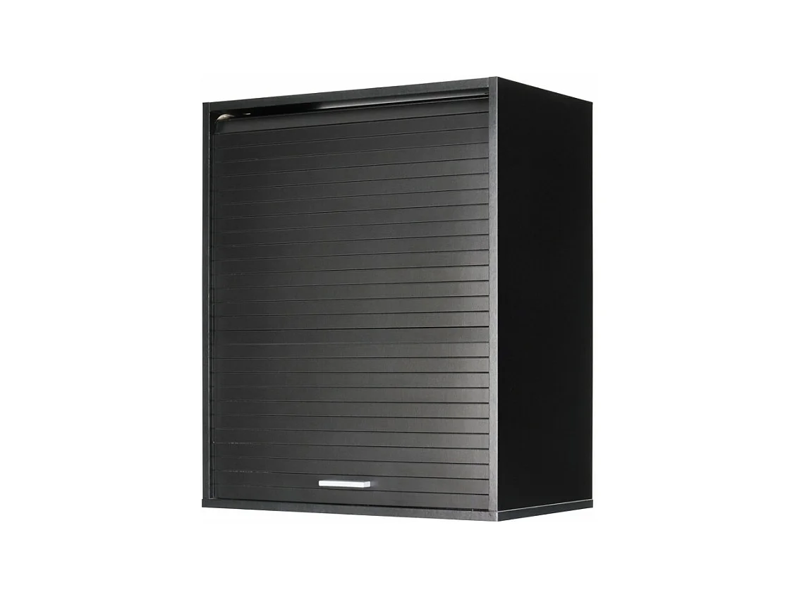 Meuble de Cuisine Noir 2 Etagères L 60 cm H 72 cm P 35 cm