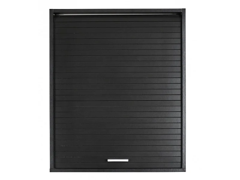 Meuble de Cuisine Noir 2 Etagères L 60 cm H 72 cm P 35 cm