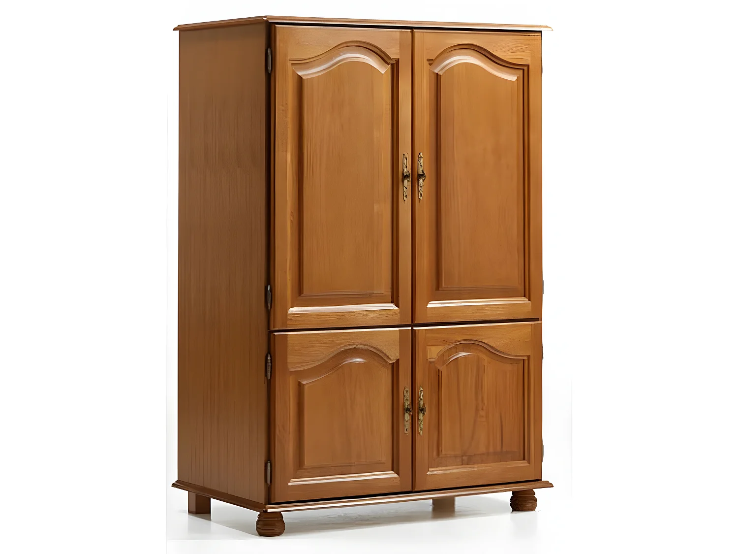 Armoire Informatique Chêne 4 Portes