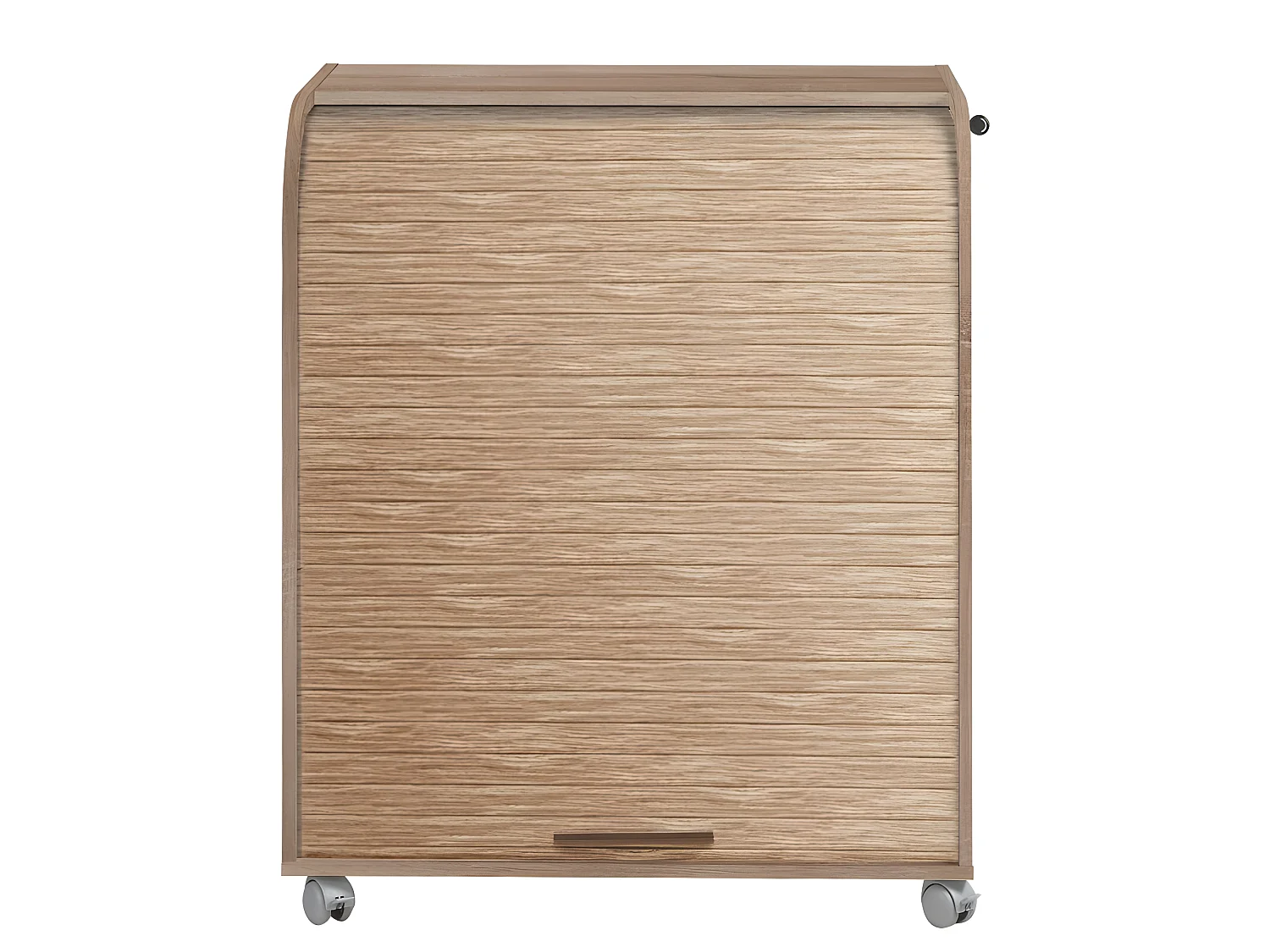 Bureau Informatique Chêne 1 Rideau - Coloris: Chêne Naturel