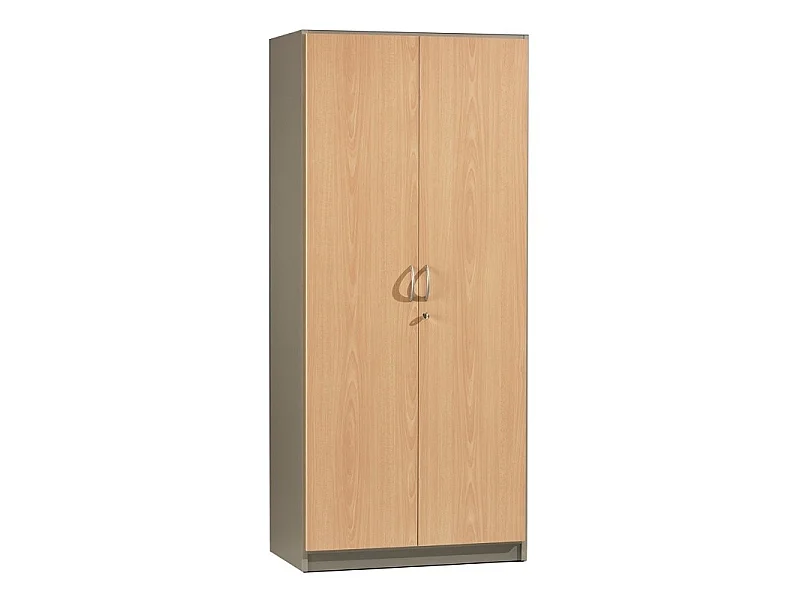 Pack Bureau + Caisson + Armoire Hêtre Alu