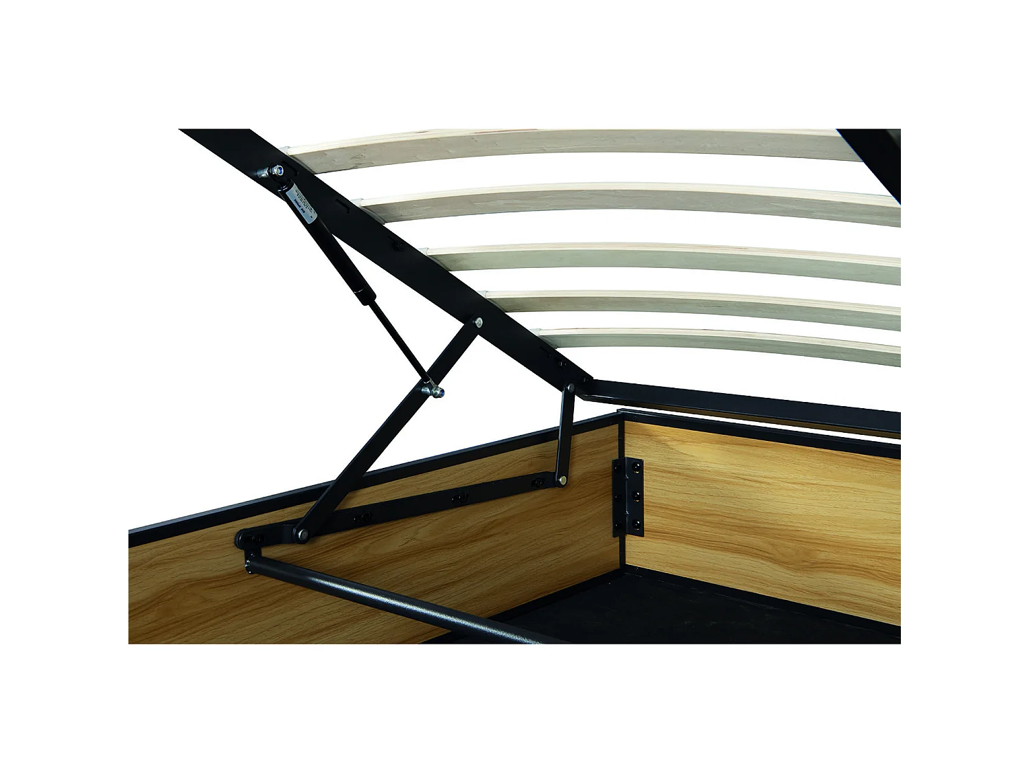 Letto contenitore industriale 140 x 190 cm JERSEY