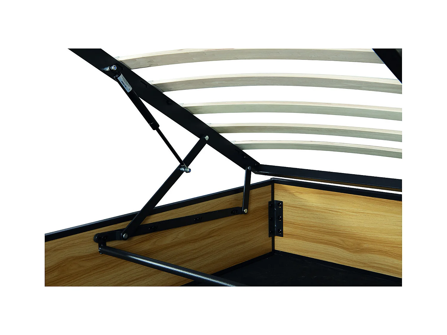 Lit coffre industriel 160 x 200 cm JERSEY