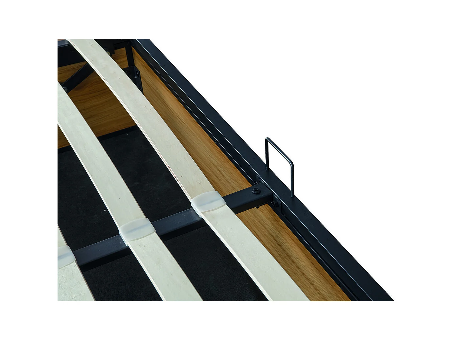 Lit coffre industriel 160 x 200 cm JERSEY