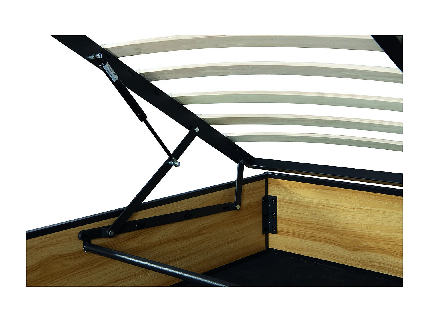 Lit coffre industriel 160 x 200 cm JERSEY