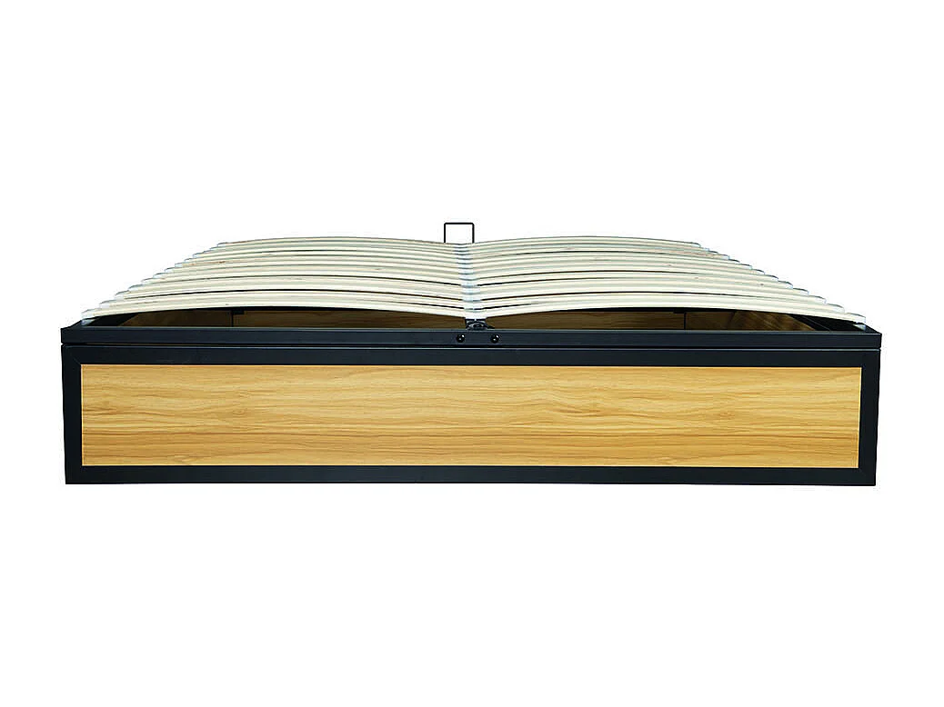 Lit coffre industriel 160 x 200 cm JERSEY