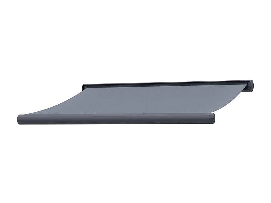 Store banne LED motorisé 3 x 2,5 m gris CETO