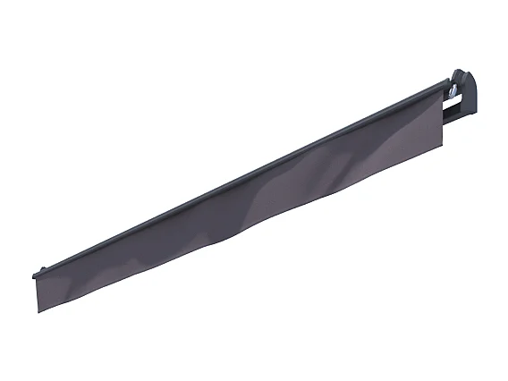 Toldo Manual 3x2,5 m Taupe Poliéster ADRO - Alumínio, Hidrofugado, Fácil de Instalar