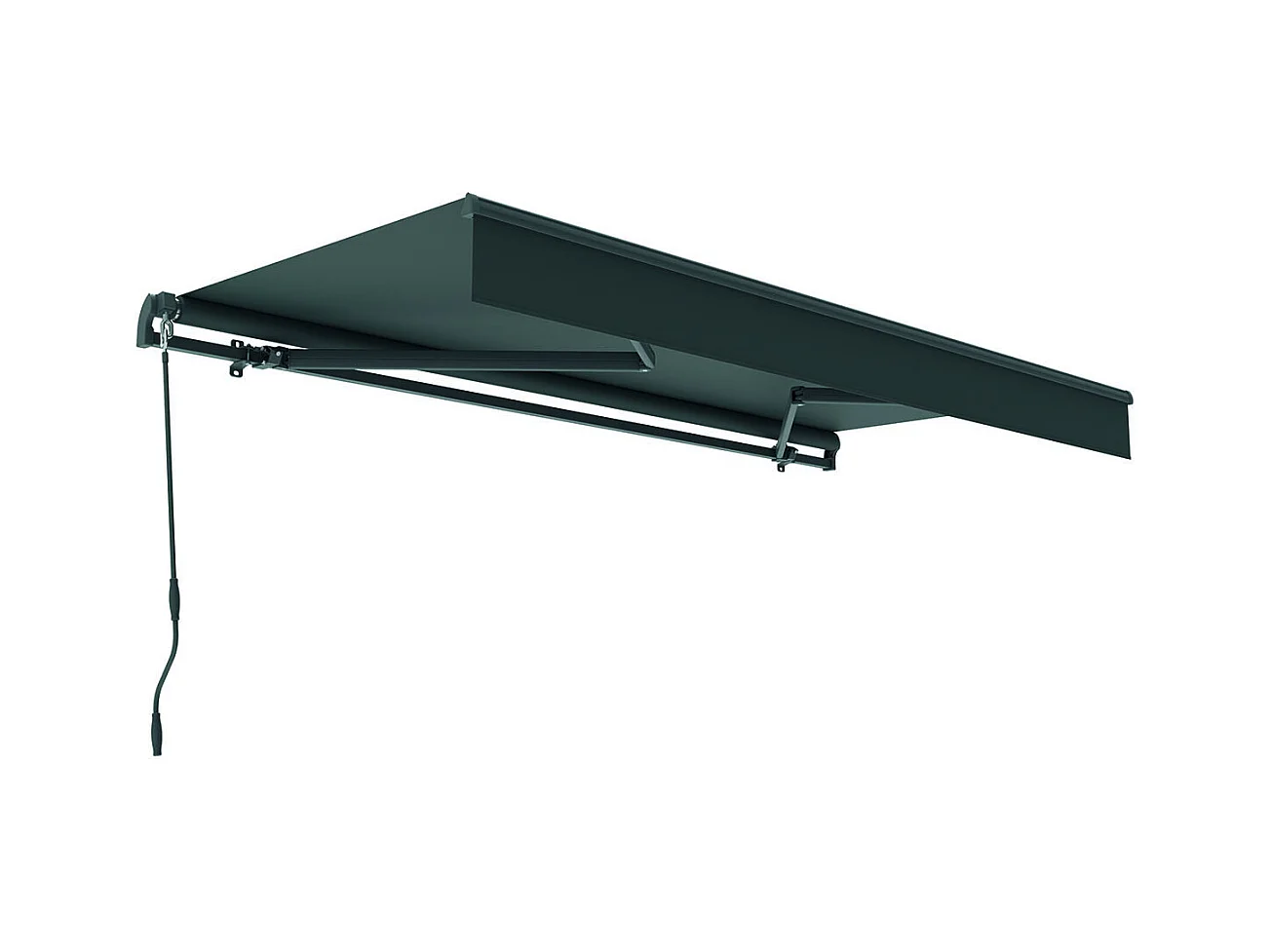 Manuelle Markise 4 x 3 m grau ADRO