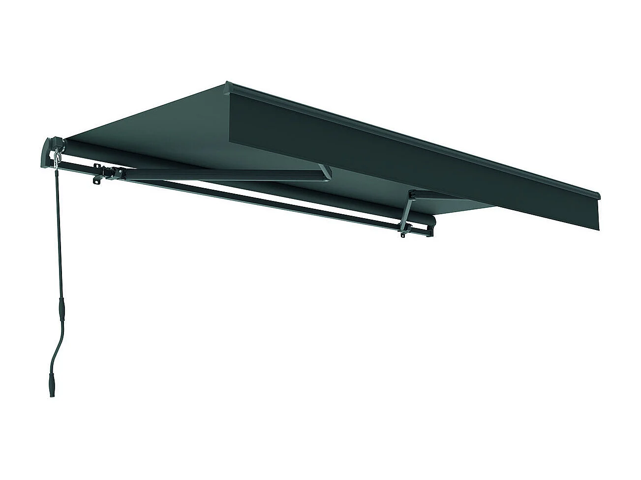 Manuelle Markise 3 x 2,5 m grau ADRO