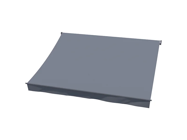 Toldo manual gris 3x2,5m ADRO