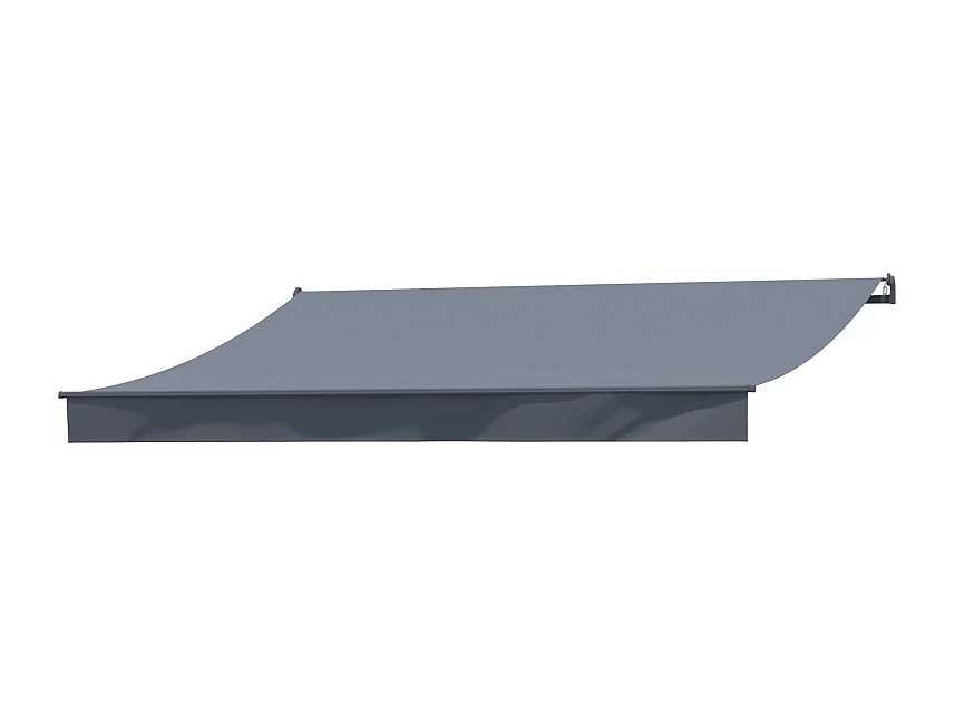 Store banne manuel 3 x 2,5 m gris ADRO