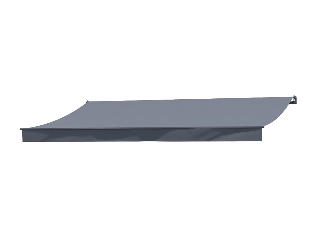 Store banne manuel 4 x 2,5 m gris ADRO