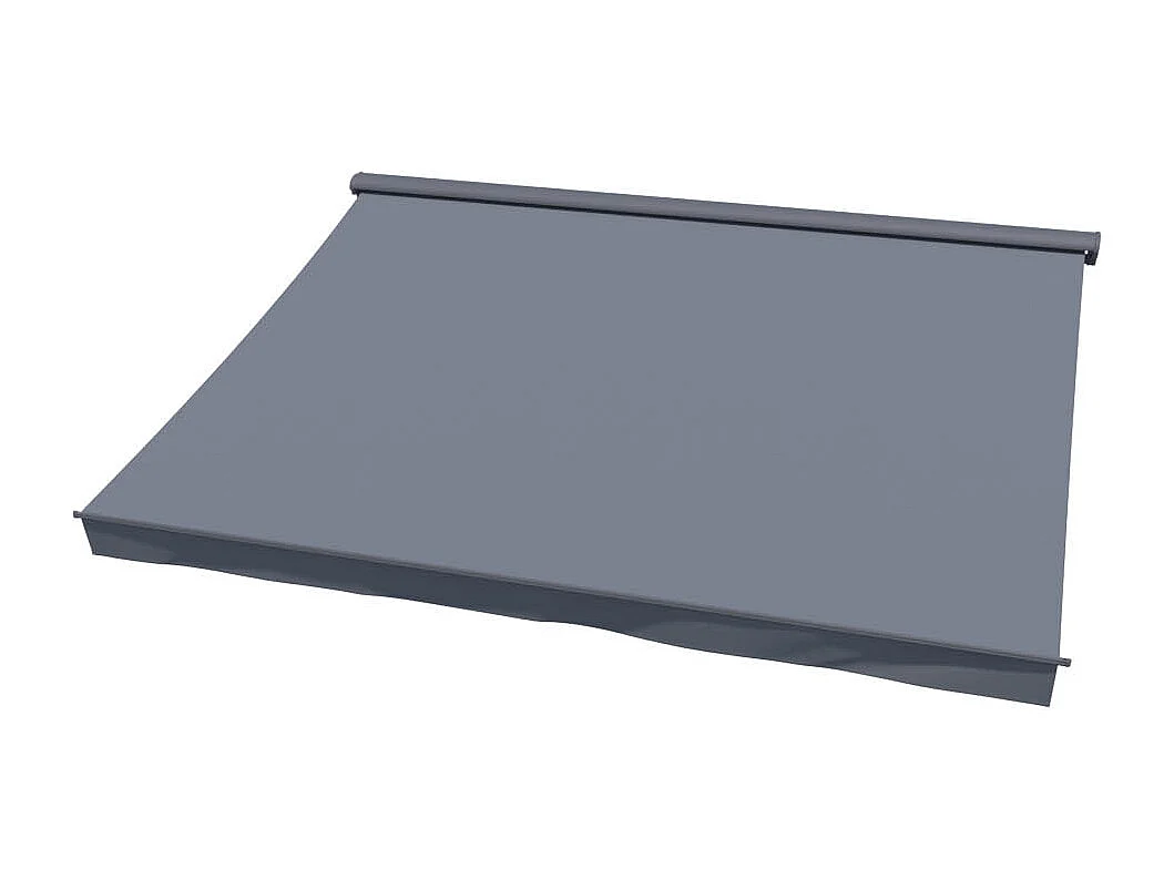 Grijze Gemotoriseerde Zonnescherm 4x3m LOZIO