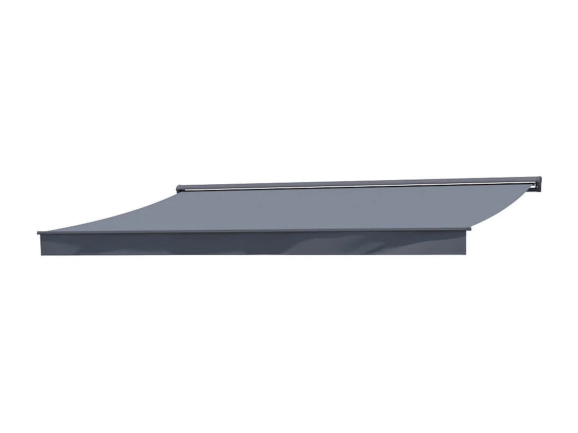 Store banne 4 x 3 m gris LOZIO