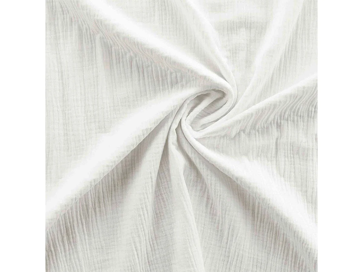 Parure de Lit 3 Pièces "Angelia" 240x220cm Blanc