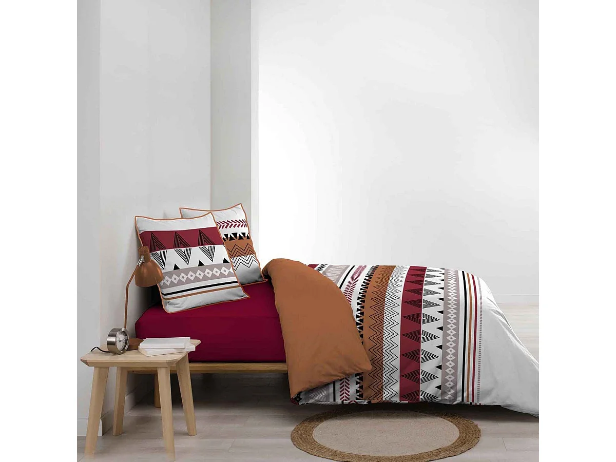 Parure de Lit 3 Pièces "Annette" 240x220cm Multicolore