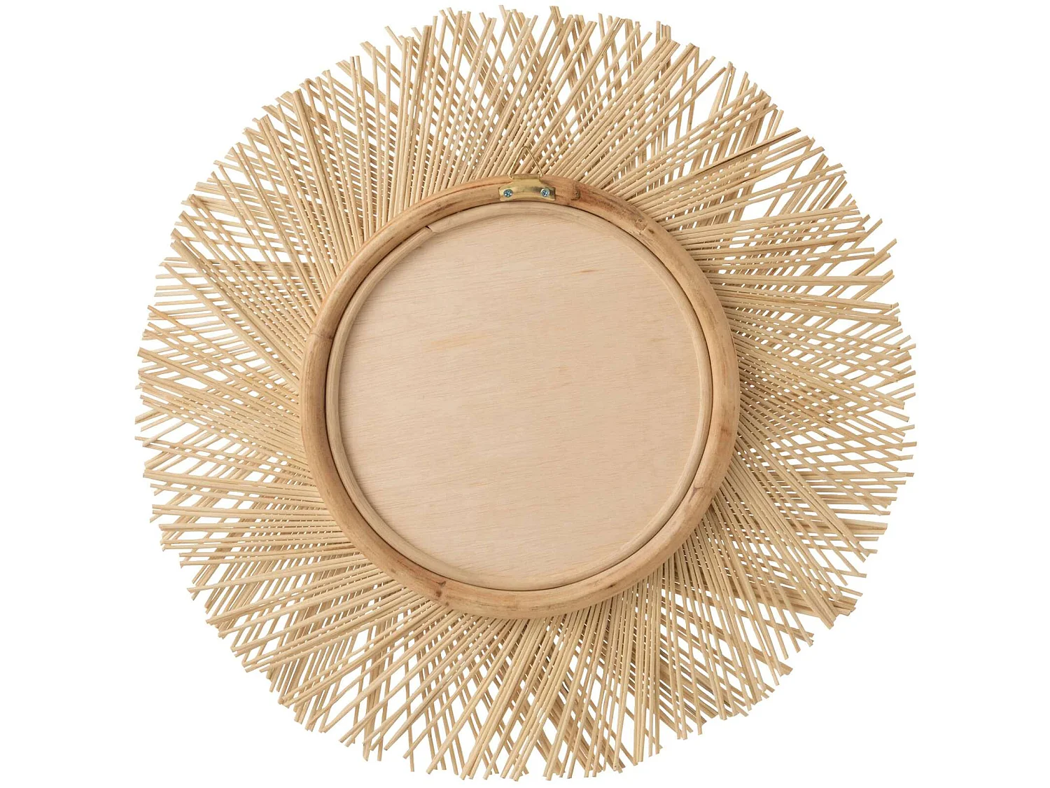 Miroir mural Lakesite en Rotin