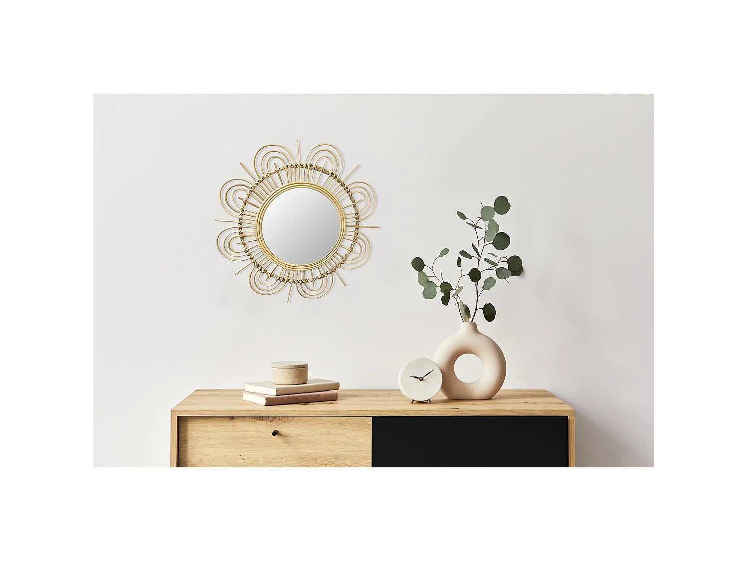 Miroir en rotin Aina 325